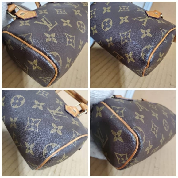 Authentic LOUIS VUITTON Monogram Mini Sac HL Speedy - Picture 7 of 10